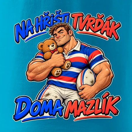 Na hřišti tvrďák, doma mazlík