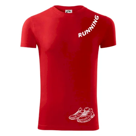 Running nápis šikmo