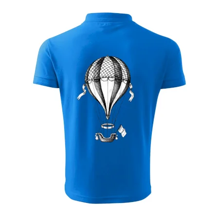 Horkovzdušný balón  kreslený