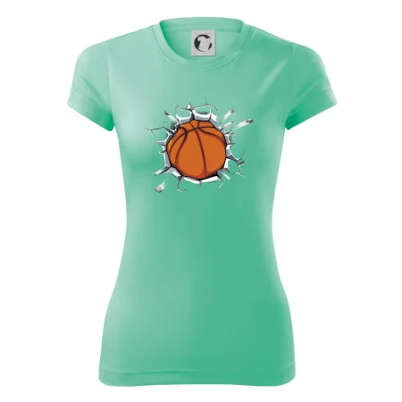 Basketbal míč v triku