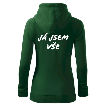 Nápis Já jsem vše!