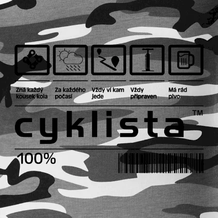 Čárový kód - Cyklista