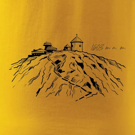 Sněžka -  1603 m n. m.