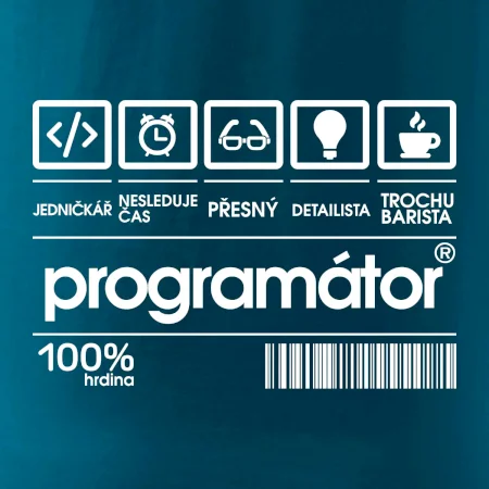 Čárový kód - programátor