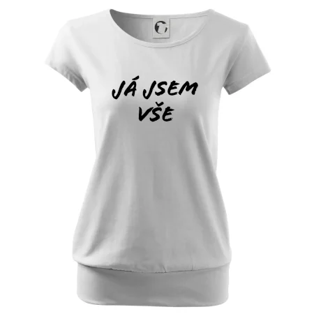 Nápis Já jsem vše!