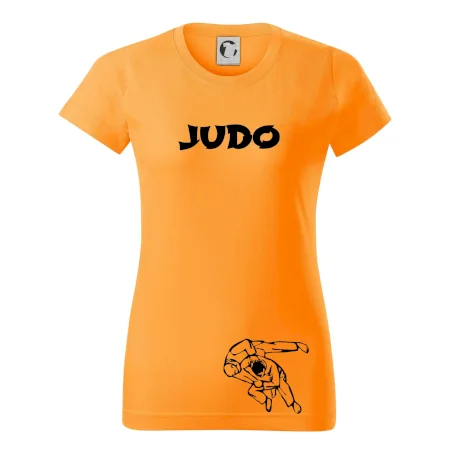 Judo nápis + postavy