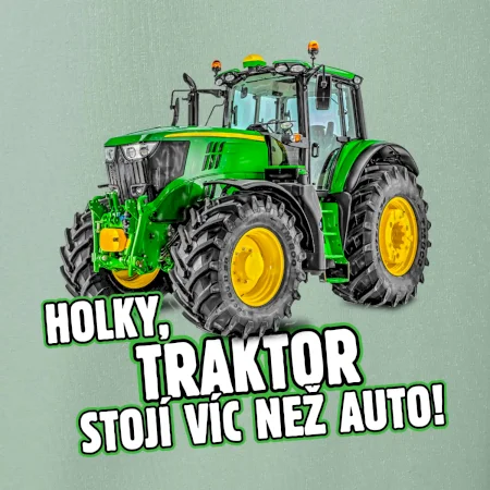 Holky, traktor stojí víc než auto
