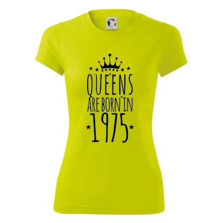 Queens are born in 1975