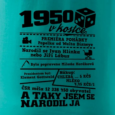 1950 v kostce