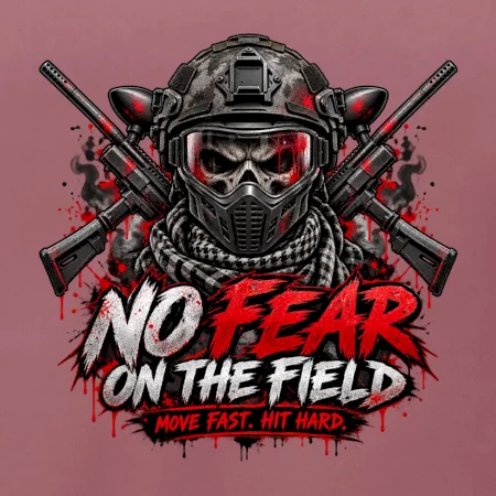 Lebka bojovníka no fear paintball