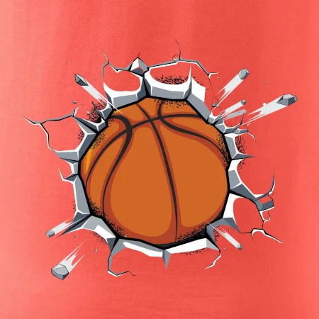 Basketbal míč v triku