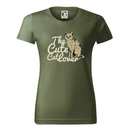 The cute cat lover