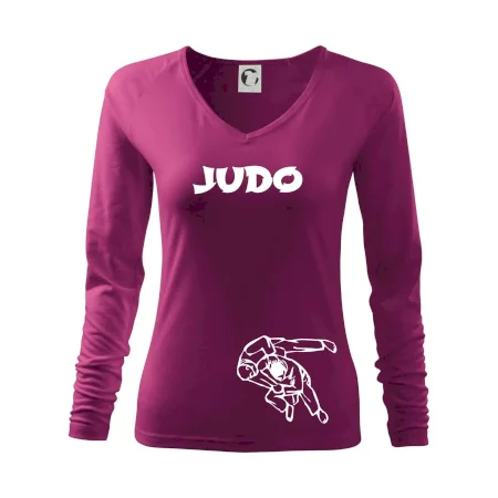 Judo nápis + postavy