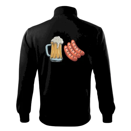 Pivo a klobása