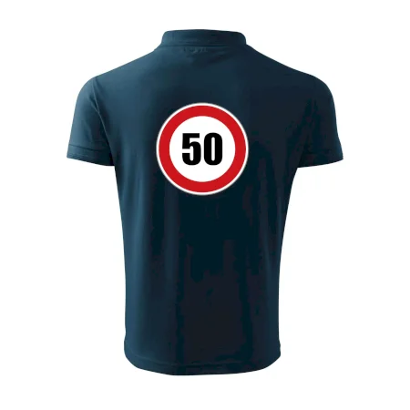 Dopravní značka - omezení rychlosti 50