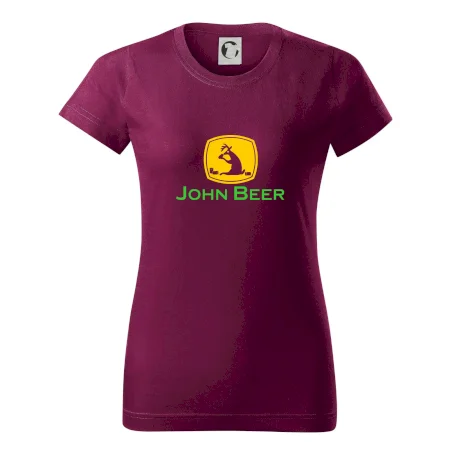 John Beer jelen s pivem