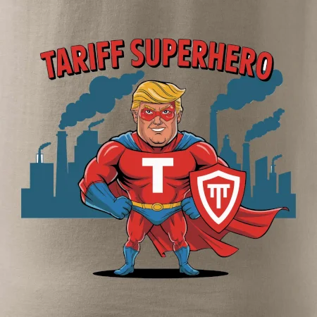 Tariff Superhero Trump