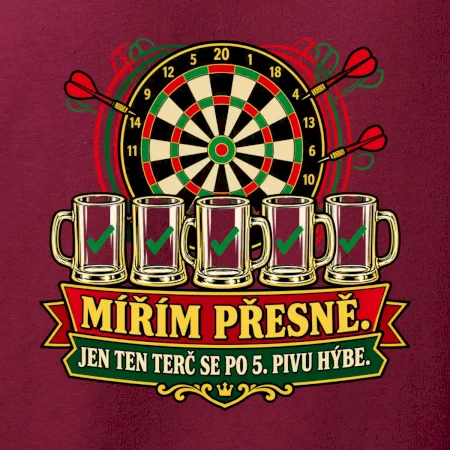 Mířím přesně, jen ten terč se hýbe