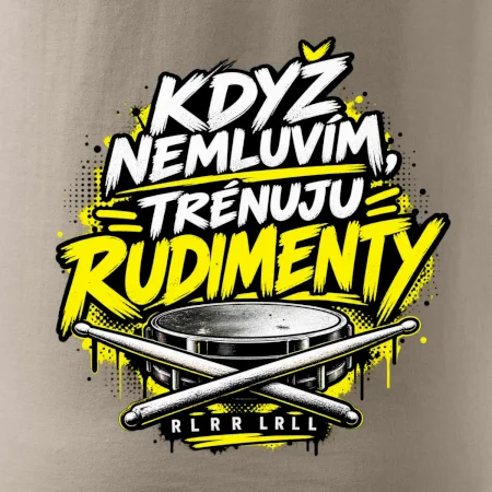 Když nemluvím trénuju rudimenty - bubenické paličky