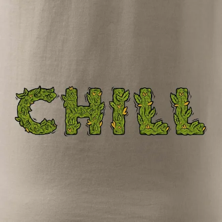 Konopí nápis chill