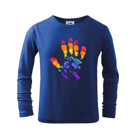 LGBT hand print