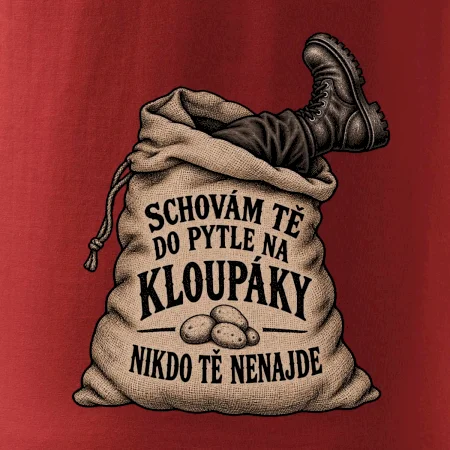 Schovám tě do pytle na kloupáky