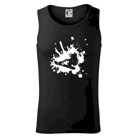 Snowboard splash