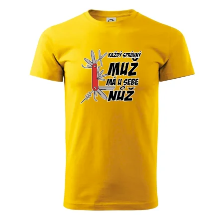 Každý správný muž, má u sebe nůž