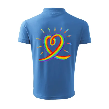 Srdce pride duha kreslená
