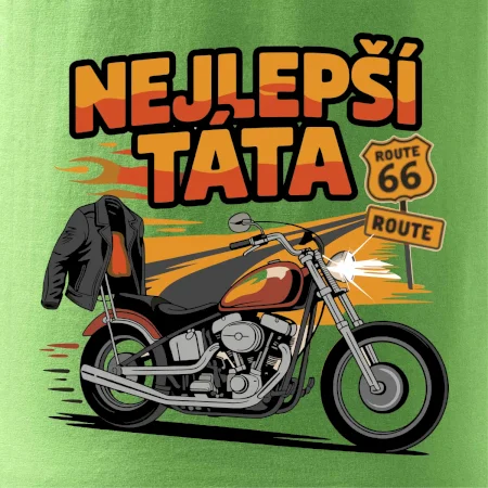 Nejlepší táta - motorka - chopper