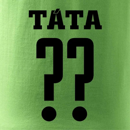 Táta - dres se jménem a číslem