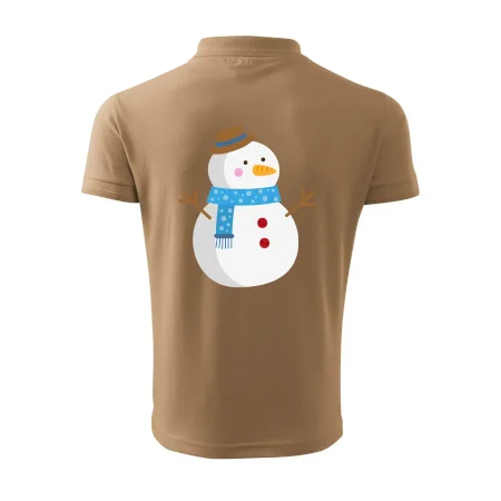 Sněhulák se šálou