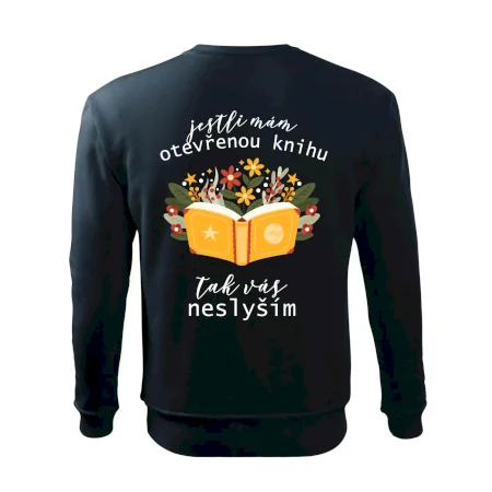 Jestli mám otevřenou knihu, tak vás neslyším