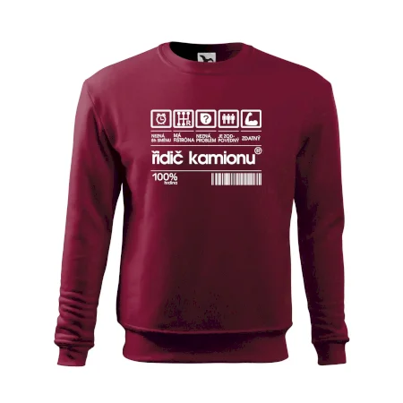 Čárový kód řidič kamionu