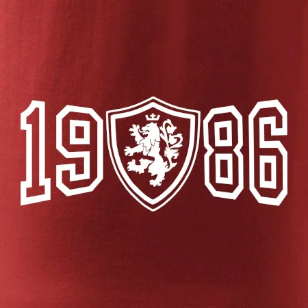 Narozeninový motiv - znak - 1986