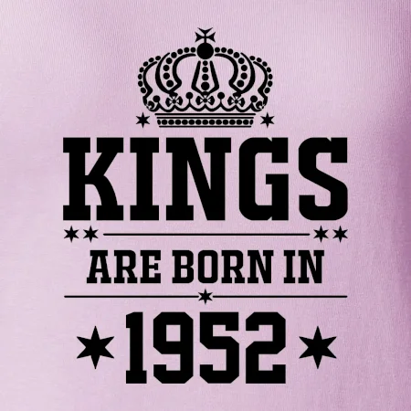 Kings are born in 1952