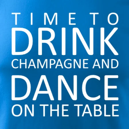 Time to drink Champagne