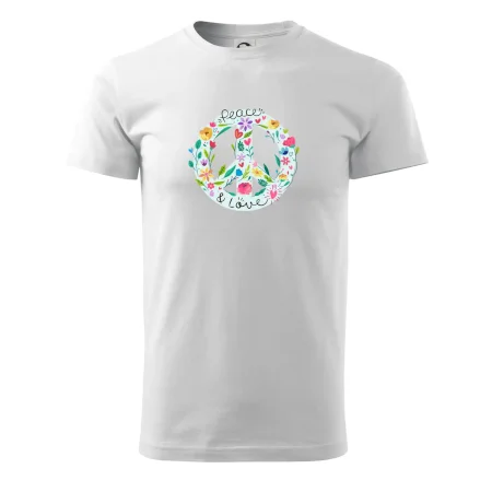 Peace and love symbol