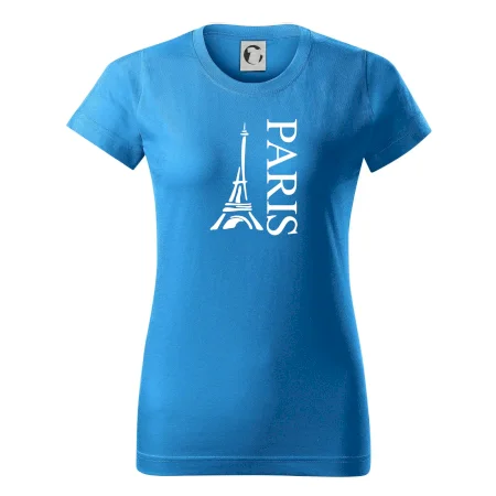 Paris nápis Eiffelovka na výšku