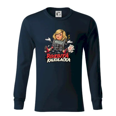 Alenka - rozbitá kalkulačka