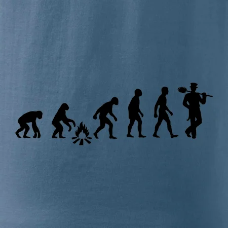Evoluce kominík v klobouku