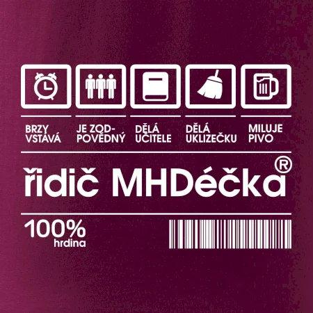 Čárový kód -  Řidič MHD