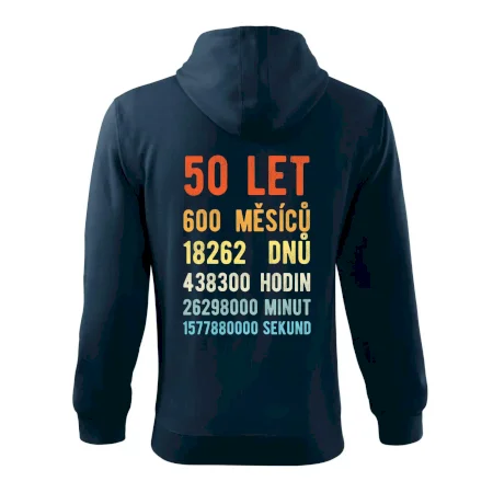Narozeniny 50 přepočet času