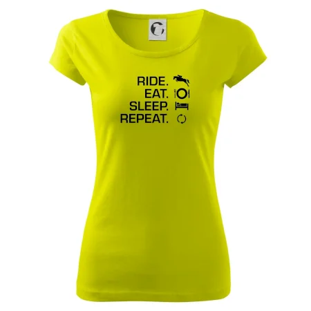 Ride Eat Sleep Repeat koně