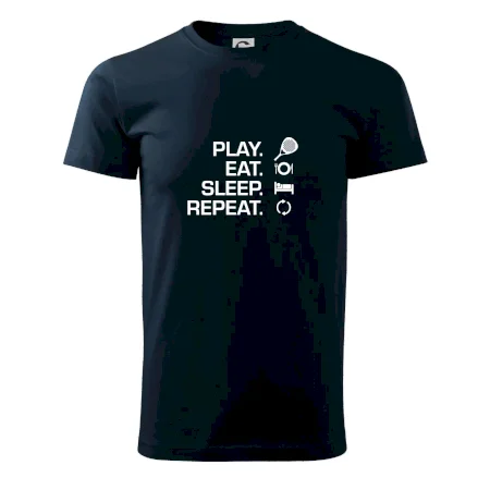 Play eat sleep repeat padel