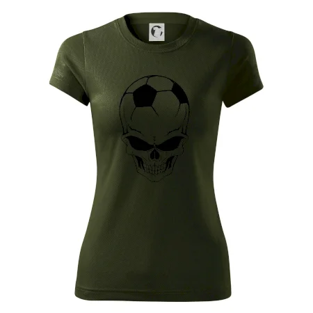Fotbal lebka míč