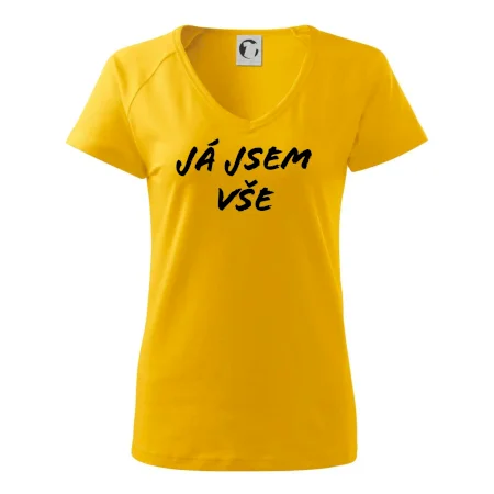 Nápis Já jsem vše!