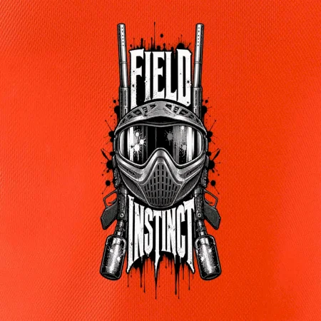 Černobílá maska field instinct paintball