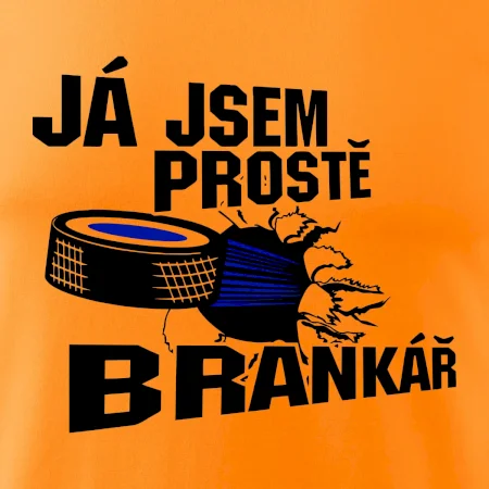 Ja jsem prostě brankář hokej