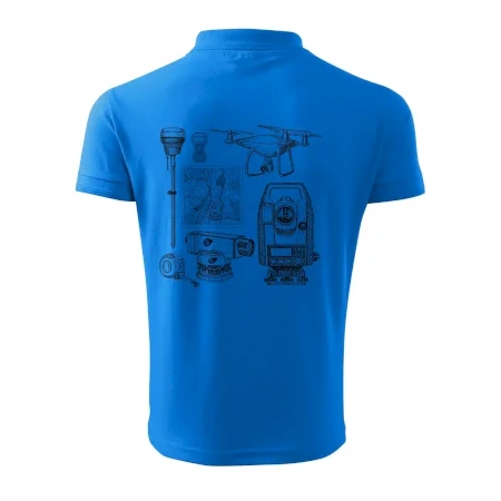 Geodet teodolit dron